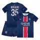 Completo calcio Paris Saint-Germain Lucas Beraldo 35 Bambino Primo 2024/25