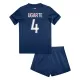 Completo calcio Paris Saint-Germain Manuel Ugarte 4 Bambino Primo 2024/25