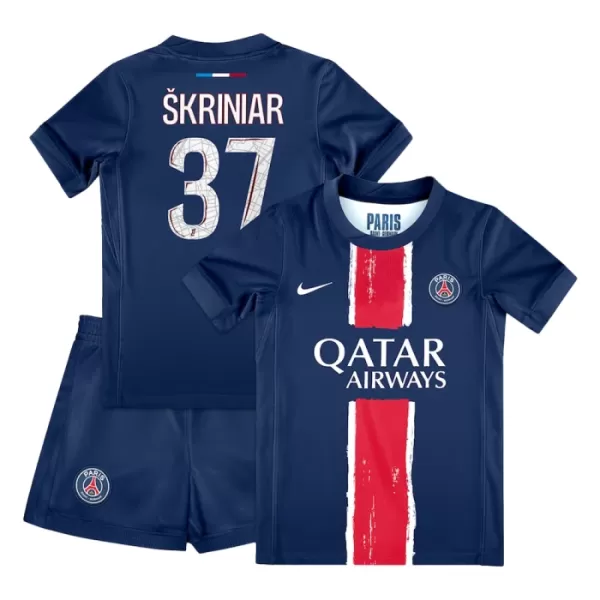 Completo calcio Paris Saint-Germain Skriniar 37 Bambino Primo 2024/25