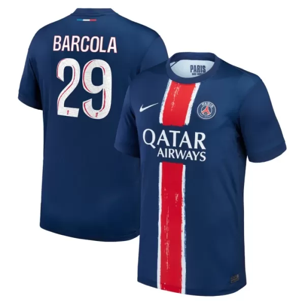 Maglia Paris Saint-Germain Bradley Barcola 29 Uomo Primo 2024/25