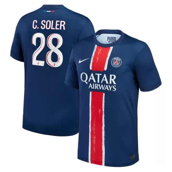 Maglia Paris Saint-Germain Carlos Soler 28 Uomo Primo 2024/25