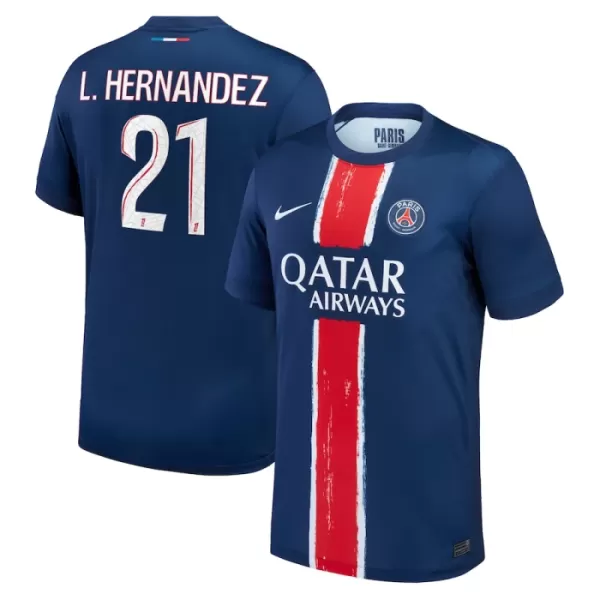 Maglia Paris Saint-Germain Lucas Hernandez 21 Uomo Primo 2024/25