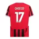 Completo calcio AC Milan Okafor 17 Bambino Primo 2024/25