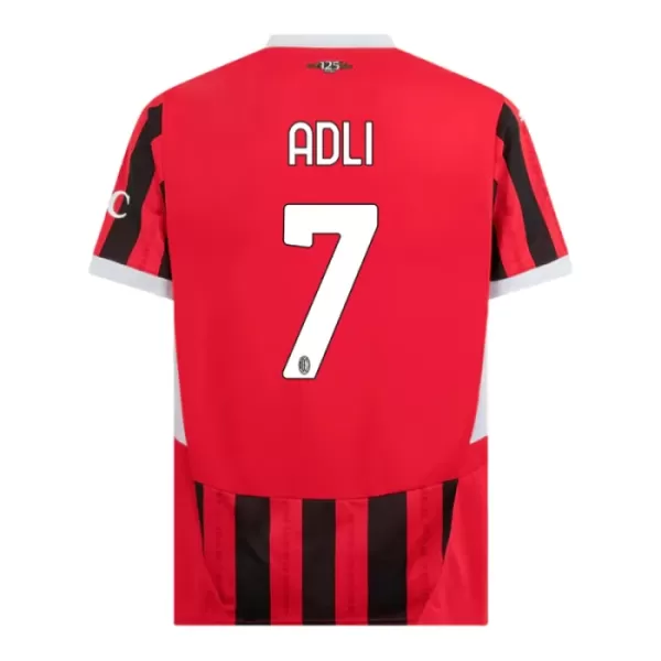 Maglia AC Milan Adli 7 Uomo Primo 2024/25