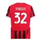 Maglia AC Milan Pobega 32 Uomo Primo 2024/25