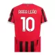 Maglia AC Milan Rafael Leao 10 Uomo Primo 2024/25