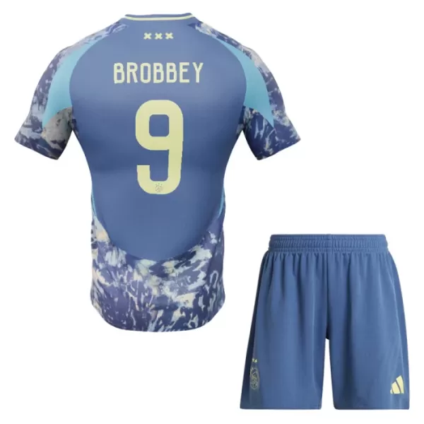 Completo calcio Ajax Amsterdam Brian Brobbey 9 Bambino Secondo 2024/25