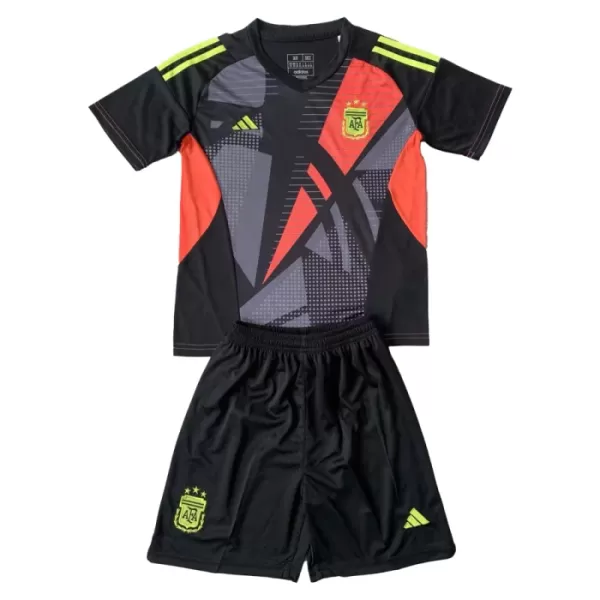 Completo calcio Portiere Argentina Bambino Primo 2024 Nera