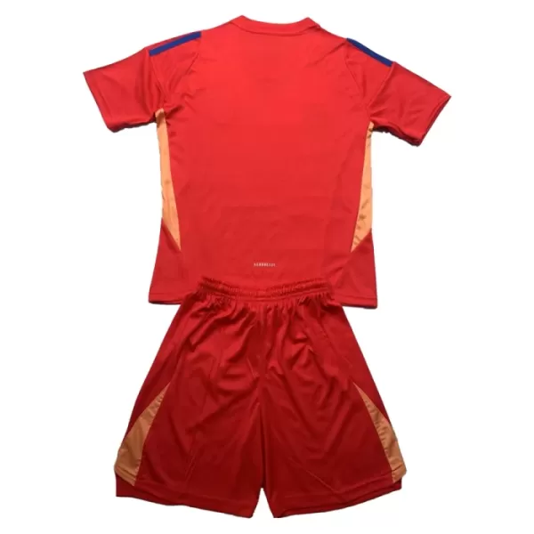 Completo calcio Portiere Italia Bambino Euro 2024 Rossa