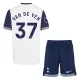 Completo calcio Tottenham Hotspur Van De Ven 37 Bambino Primo 2024/25