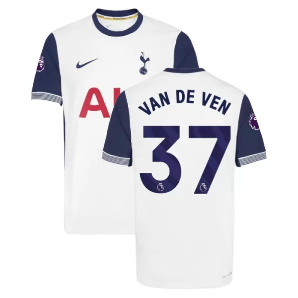 Maglia Tottenham Hotspur Van De Ven 37 Uomo Primo 2024/25