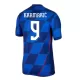 Maglia Croazia Kramaric 9 Uomo Secondo Euro 2024