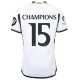 Maglia Real Madrid CHAMPIONS 15 Uomo Primo 2023/24