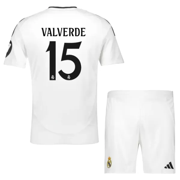 Completo calcio Real Madrid Valverde 15 Bambino Primo 2024/25