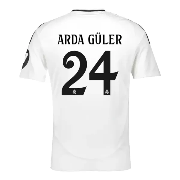 Maglia Real Madrid Arda Guler 24 Uomo Primo 2024/25