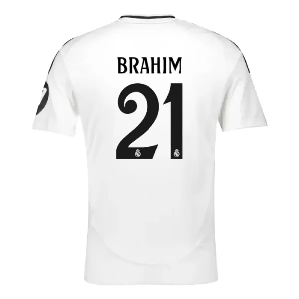 Maglia Real Madrid Brahim 21 Uomo Primo 2024/25