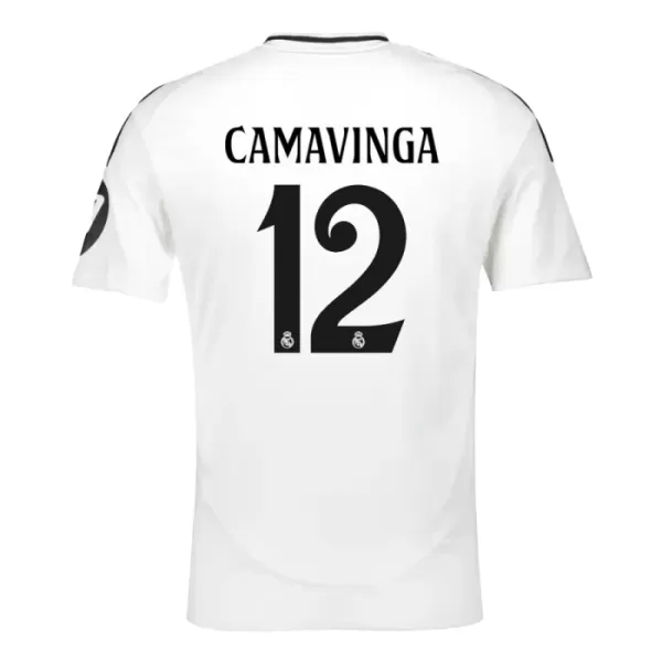 Maglia Real Madrid Camavinga 12 Uomo Primo 2024/25