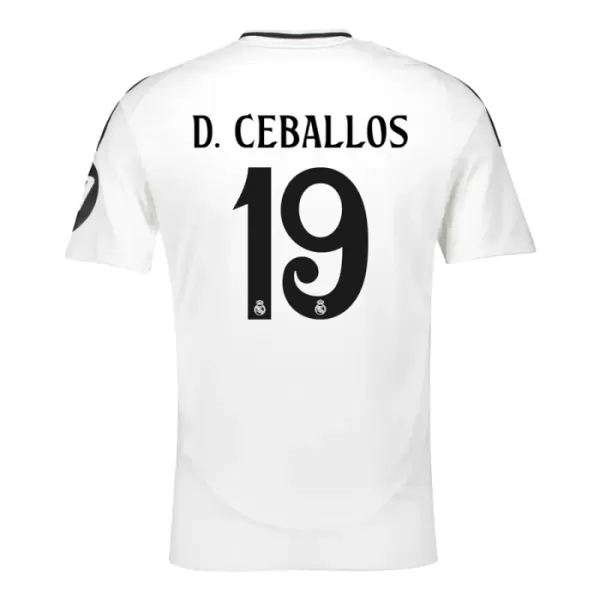 Maglia Real Madrid D. Ceballos 19 Uomo Primo 2024/25