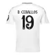 Maglia Real Madrid D. Ceballos 19 Uomo Primo 2024/25