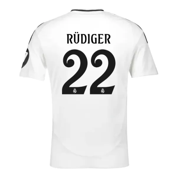 Maglia Real Madrid Rudiger 22 Uomo Primo 2024/25