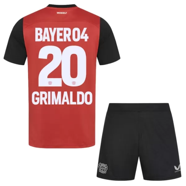 Completo calcio Bayer Leverkusen Alejandro Grimaldo 20 Bambino Primo 2024/25