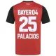 Completo calcio Bayer Leverkusen Exequiel Palacios 25 Bambino Primo 2024/25