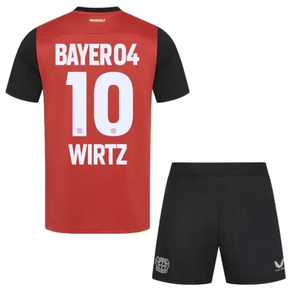 Completo calcio Bayer Leverkusen Florian Wirtz 10 Bambino Primo 2024/25