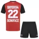 Completo calcio Bayer Leverkusen Victor Boniface 22 Bambino Primo 2024/25