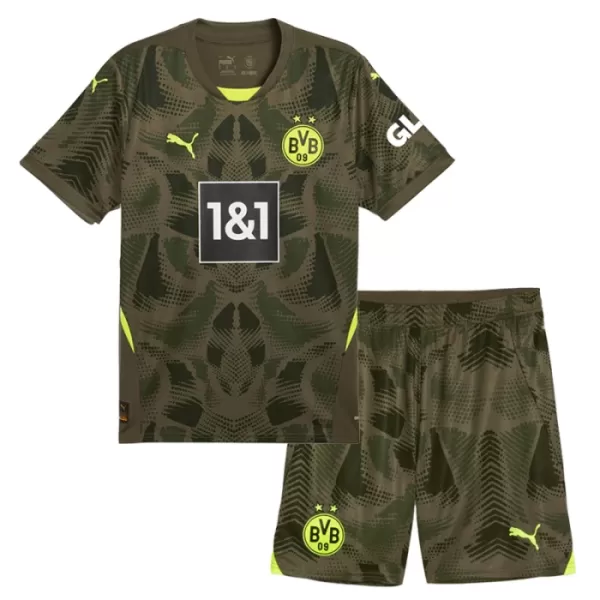 Completo calcio Portiere Borussia Dortmund Bambino Secondo 2024/25