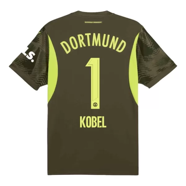 Completo calcio Portiere Borussia Dortmund Kobel 1 Bambino Secondo 2024/25