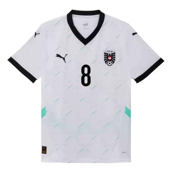 Maglia Austria Alaba 8 Uomo Secondo Euro 2024