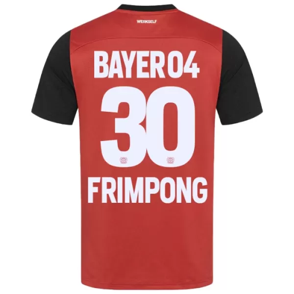 Maglia Bayer Leverkusen Jeremie Frimpong 30 Uomo Primo 2024/25