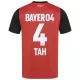 Maglia Bayer Leverkusen Jonathan Tah 4 Uomo Primo 2024/25