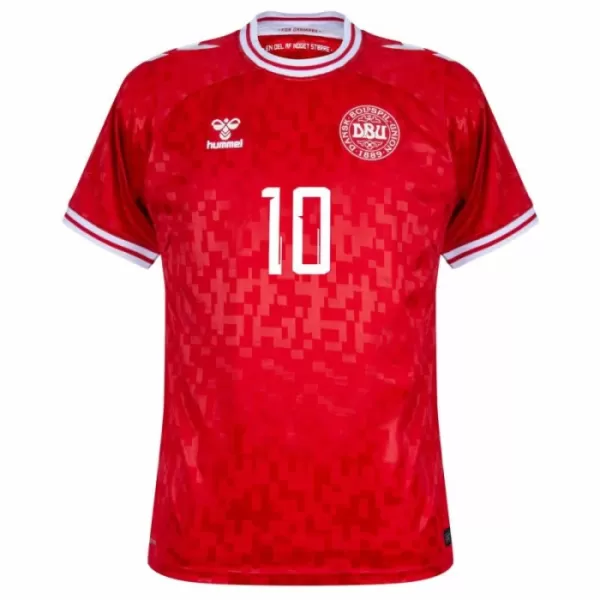 Maglia Danimarca Eriksen 10 Uomo Primo Euro 2024