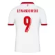 Maglia Polonia Lewandowski 9 Uomo Primo Euro 2024