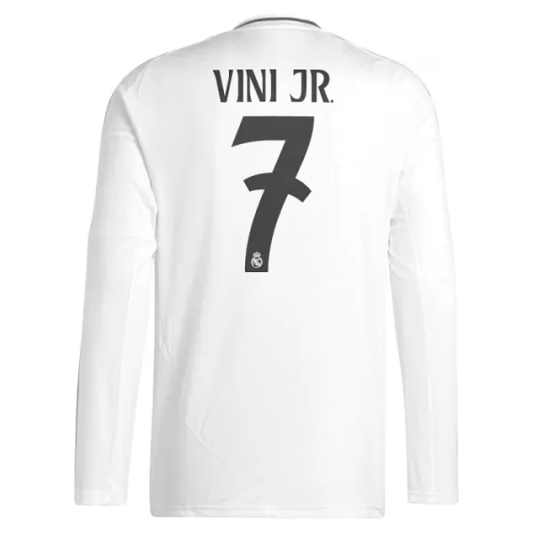 Maglia Real Madrid Vini JR 7 Uomo Primo 2024/25 Maniche Lunghe