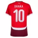 Maglia Svizzera Xhaka 10 Uomo Primo Euro 2024