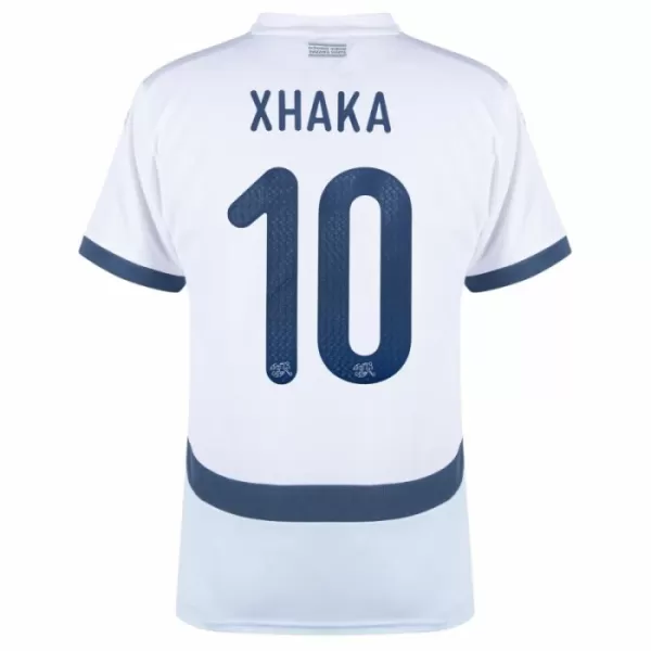 Maglia Svizzera Xhaka 10 Uomo Secondo Euro 2024