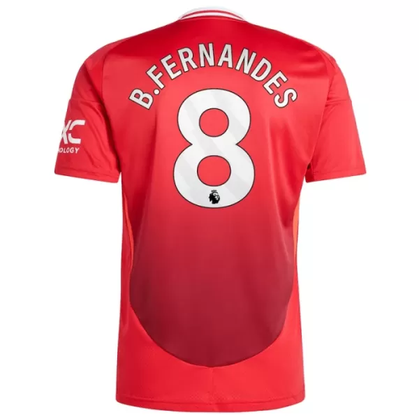 Maglia Manchester United Bruno Fernandes 8 Uomo Primo 2024/25