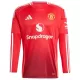 Maglia Manchester United Bruno Fernandes 8 Uomo Primo 2024/25 Maniche Lunghe