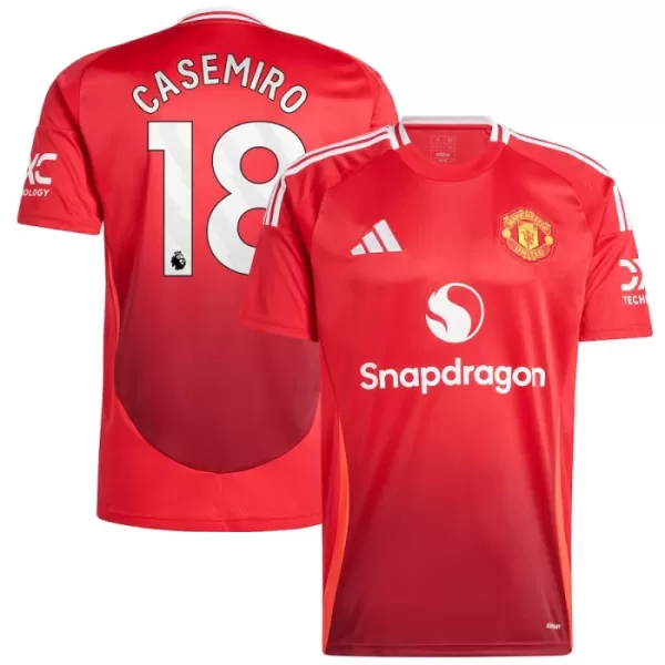 Maglia Manchester United Casemiro 18 Uomo Primo 2024/25