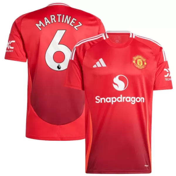 Maglia Manchester United Martinez 6 Uomo Primo 2024/25