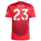 Maglia Manchester United Shaw 23 Uomo Primo 2024/25