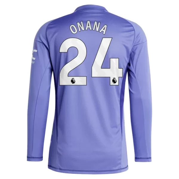 Maglia Portiere Manchester United Onana 24 Uomo Primo 2024/25 Maniche Lunghe