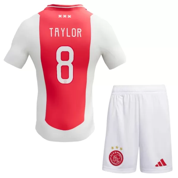 Completo calcio Ajax Amsterdam Kenneth Taylor 8 Bambino Primo 2024/25