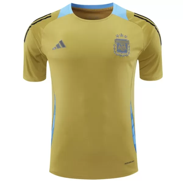 Maglia Argentina Pre-Match Uomo 2024 Gialla