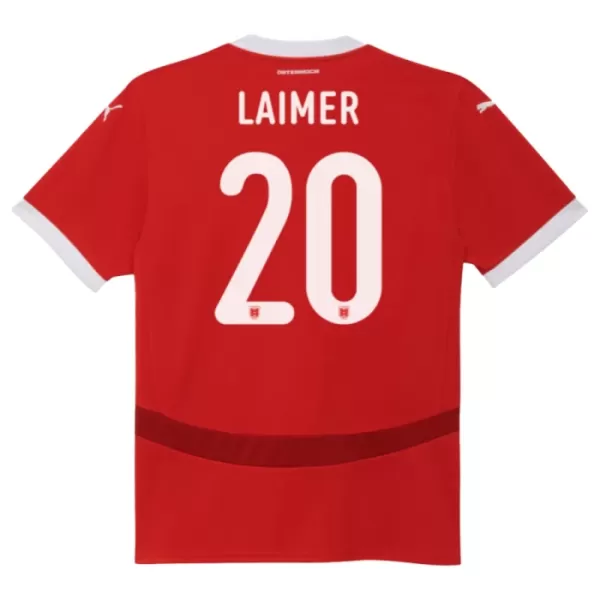 Maglia Austria Konrad Laimer 20 Uomo Primo Euro 2024