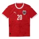 Maglia Austria Konrad Laimer 20 Uomo Primo Euro 2024