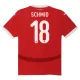 Maglia Austria Romano Schmid 18 Uomo Primo Euro 2024