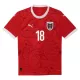 Maglia Austria Romano Schmid 18 Uomo Primo Euro 2024